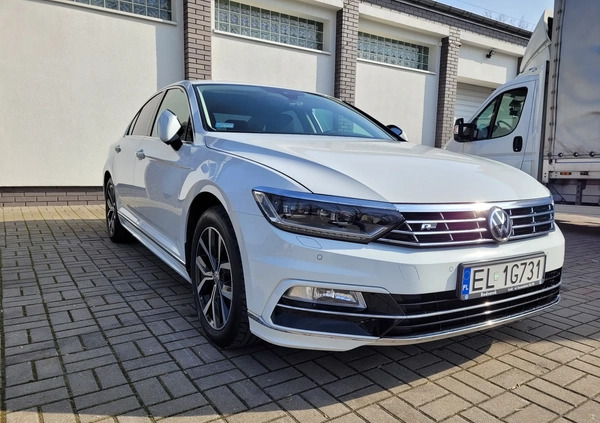 Volkswagen Passat cena 87500 przebieg: 75000, rok produkcji 2018 z Łódź małe 352